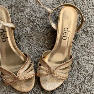 Deb Cat Heels Rose Gold